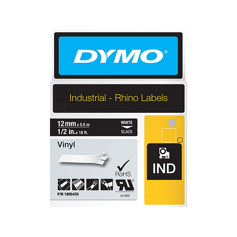 Rhino Industrial Label Tapes - Heavy-Duty Performance